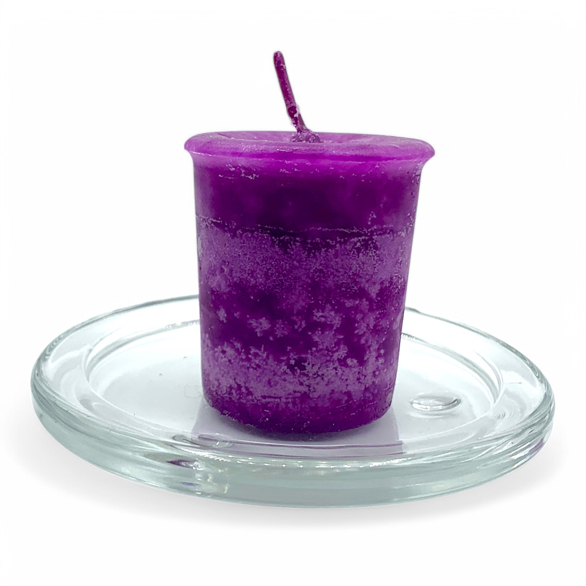 Candle Holder  -  Glass $9